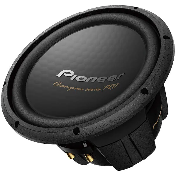 Subwoofer 12" Pioneer Champion Series Pro TS-W3004D4 800 watts RMS - Preto