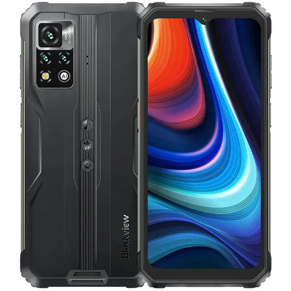 Smartphone Blackview BV9200 NFC Dual SIM de 256GB/8GB RAM de 6.6" 50+8MP/16MP - Preto