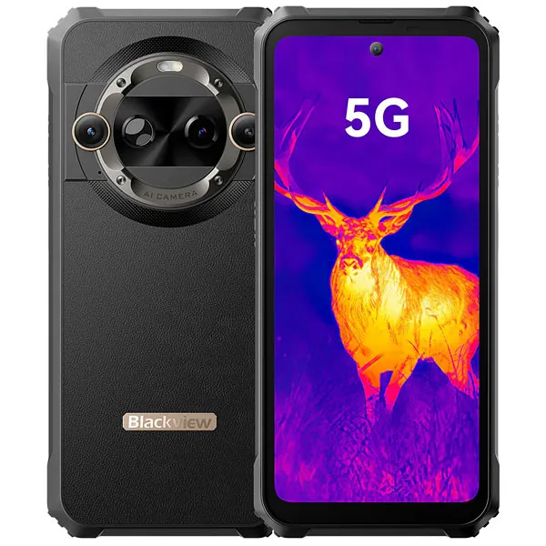 Smartphone Blackview BL9000 Pro NFC Dual SIM de 512GB/12GB RAM de 6.78" 50+13MP/50MP - Phantom Black