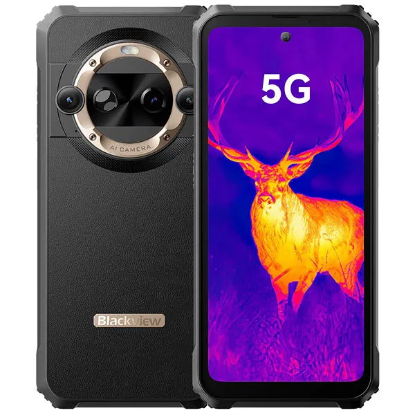 Smartphone Blackview BL9000 Pro NFC Dual SIM de 512GB/12GB RAM de 6.78" 50+13MP/50MP - Luxary Gold