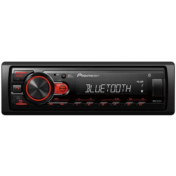 TOCA RADIO PIONEER MVH-S235BT BLUETOOTH USB ANDROID PRETO