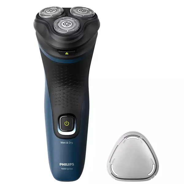 Barbeador Philips Shaver 1000 S1151/00 Recarregável - Preto/Azul