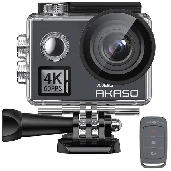CAMERA AKASO V50 ELITE 20MP 4K WIFI CINZA