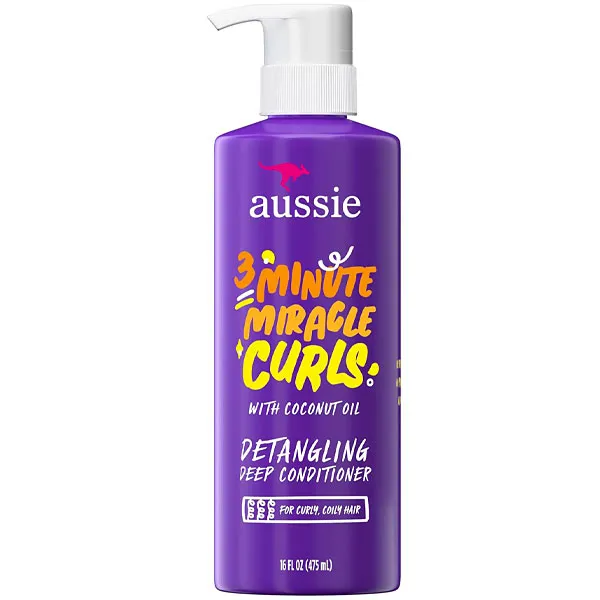 MASCARA CAPILAR AUSSIE MIRACLE CURLS 3MINUTE COCONUT OIL 475ML(186691)