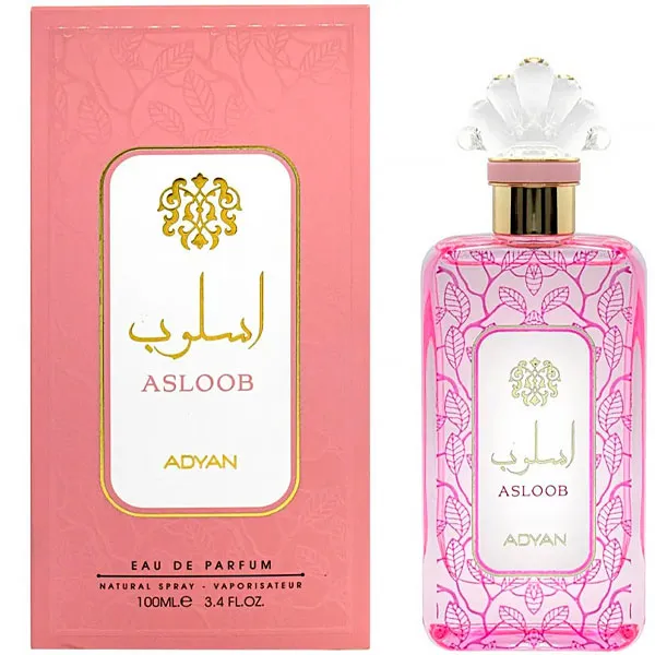PERFUME FEMININO ARABE ADYAN ASLOOB EDP 100ML (640076).