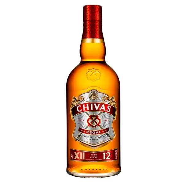 BEBIDA WHISKY CHIVAS REGAL 12ANOS 1LITRO S/CAIXA (0432)