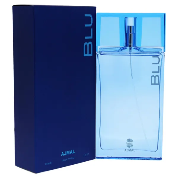 PERFUME MASCULINO ARABE AJMAL BLU EDP 90ML (006106).