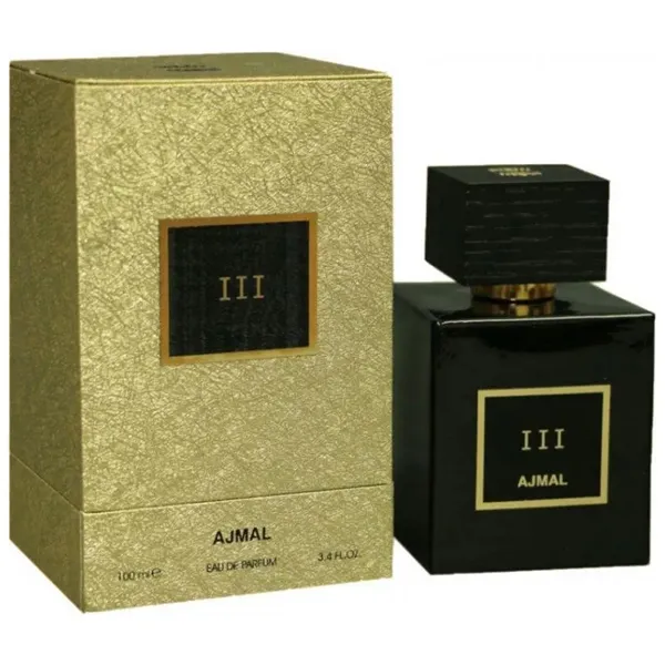 PERFUME MASCULINO ARABE AJMAL III EDP 100ML (013555)