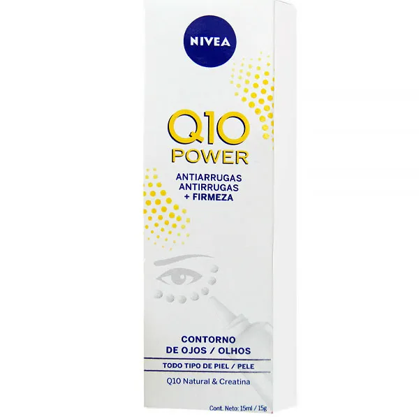 CREME CONTORNO OLHOS NIVEA Q10 ANTISSINAIS POWER 15ML (262073)