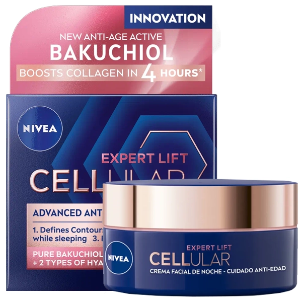 Hidratante Facial Noturno NIVEA Expert Lift Cellular 50ml