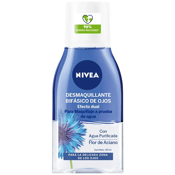 DEMAQUILANTE NIVEA BIFASICO DE OLHOS 125ML