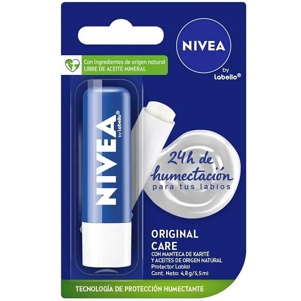PROTETOR LABIOS NIVEA ORIGINAL CARE 4.8G (850616)