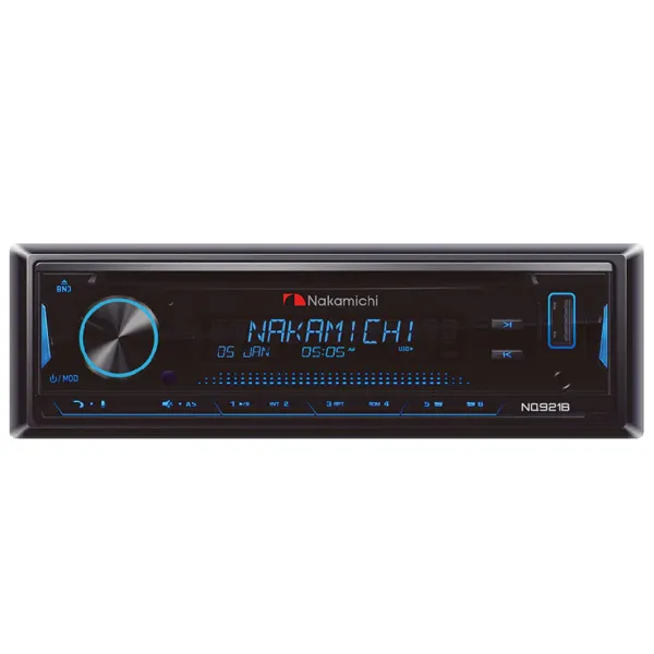 TOCA CD NAKAMICHI NQ921B BLUETOOTH USB AM FM MP3 PRETO