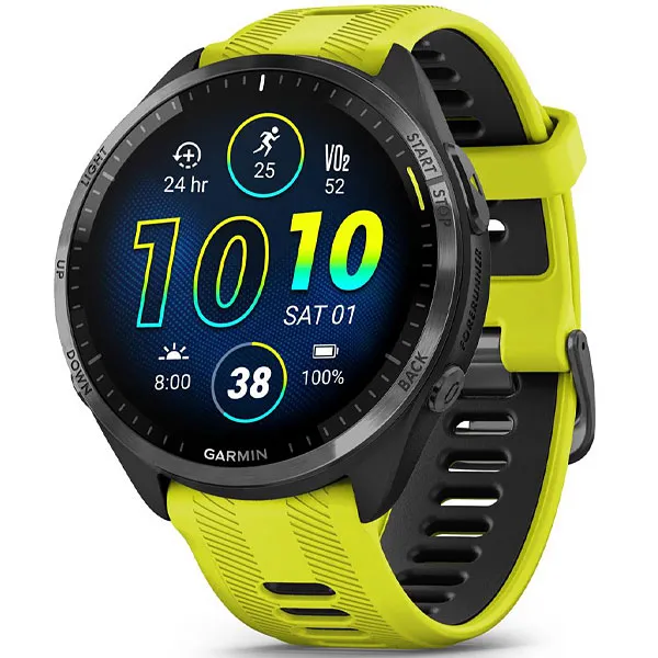 RELOGIO GARMIN FORERUNNER 965 AMOLED SMART WATCH 010-02809-32 VERDE