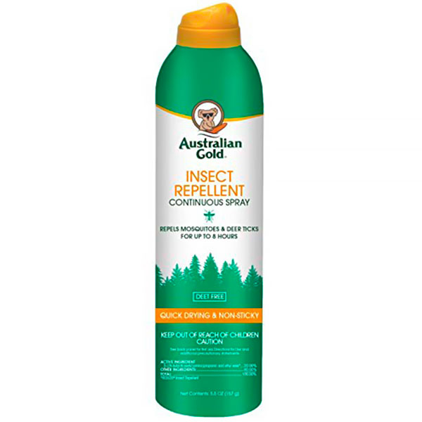 Repelente de insectos Australian Gold Continuous Spray 162 ml