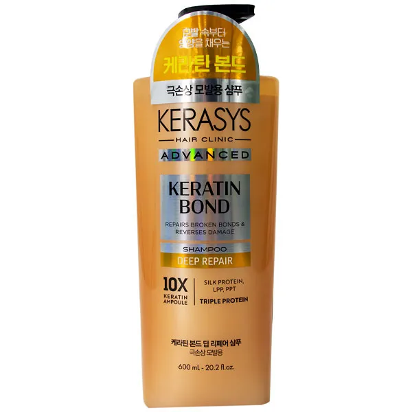 Shampoo Kerasys Advanced Keratin Bond Deep Repair 600 ml