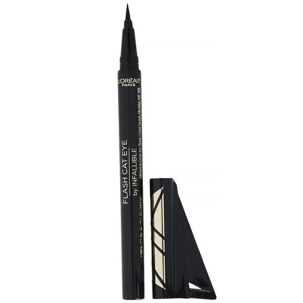 DELINEADOR LIQUIDO LOREAL INFALLIBLE FLASH CAT EYE 220 BLACK (386033)