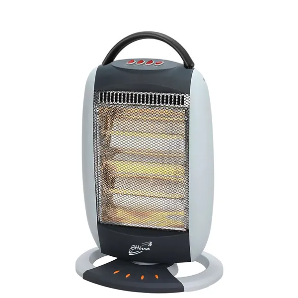 Aquecedor Shiva SH-106 1.200 watts com Termostato Ajustável 220 - 240 V ~ 50/60Hz - Cinza/Preto