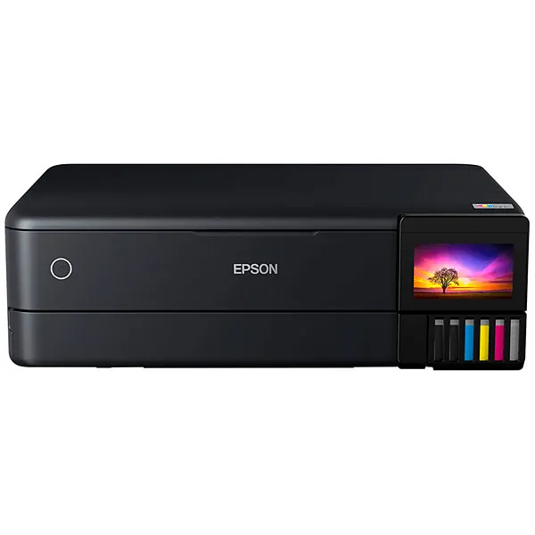 Impressora Multifuncional Epson EcoTank L8180 3 em 1 com Wi-Fi 100 - 120 V ~ 50/60 Hz - Preta