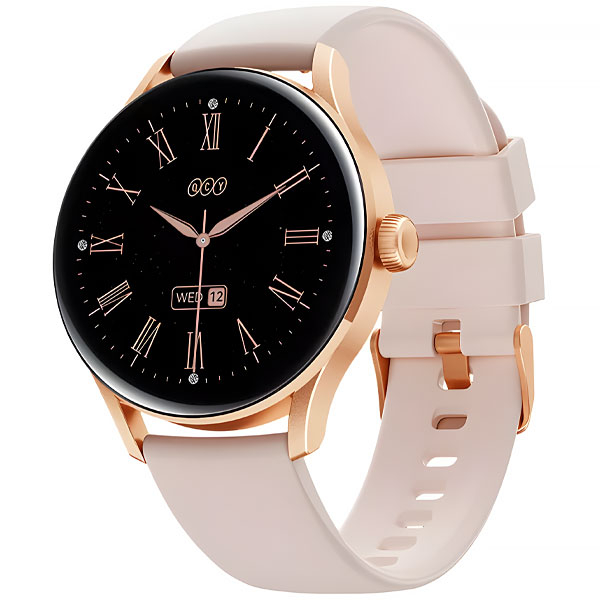 RELOGIO QCY WATCH ELITE WA24S11A SMART WATCH DOURADO/ROSA