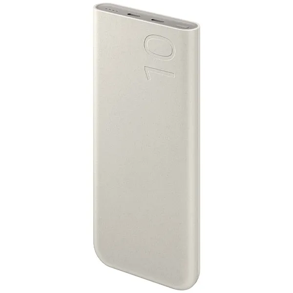 CARREGADOR PORTATIL USB-C SAMSUNG EB-P3400XUEGWW 10000MAH 2SAIDA BEIGE