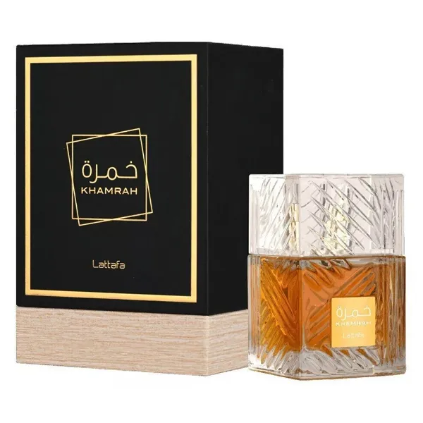 PERFUME MASCULINO ARABE LATTAFA KHAMRAH EDP 100ML (737194)