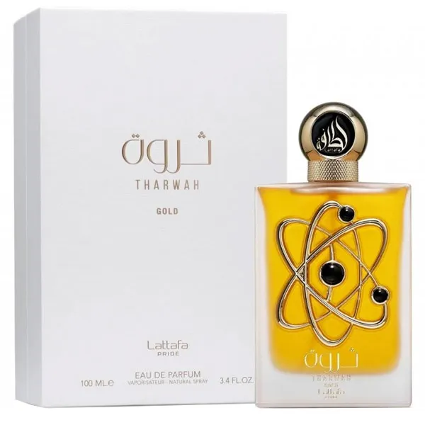 PERFUME FEMININO ARABE LATTAFA THARWAH GOLD EDP 100ML (738177)