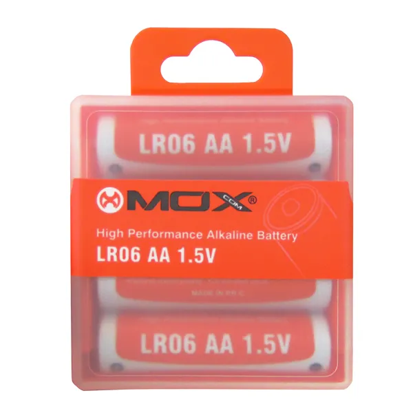 PILHA MOX ALCALINA LR06 AA C/4UNIDADES ALKALINE