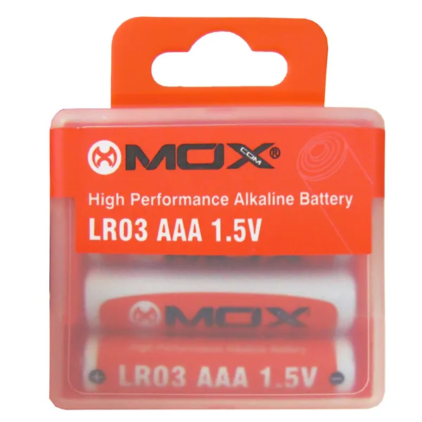 PILHA MOX ALCALINA LR03 AAA C/4UNIDADES ALKALINE