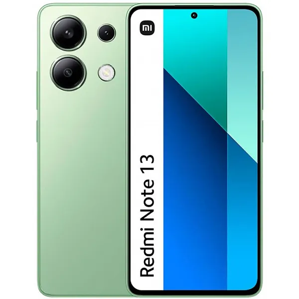 Smartphone Xiaomi Redmi Note 13 Dual SIM de 512GB/8GB RAM de 6.67" 108+8+2MP/16MP - Mint Green (Global)