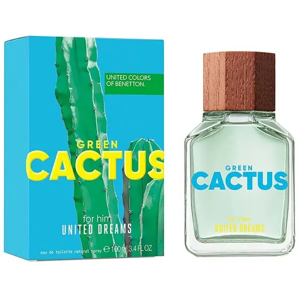 PERFUME MASCULINO BENETTON UNITED DREAMS GREEN CACTUS EDT 100ML(24078)