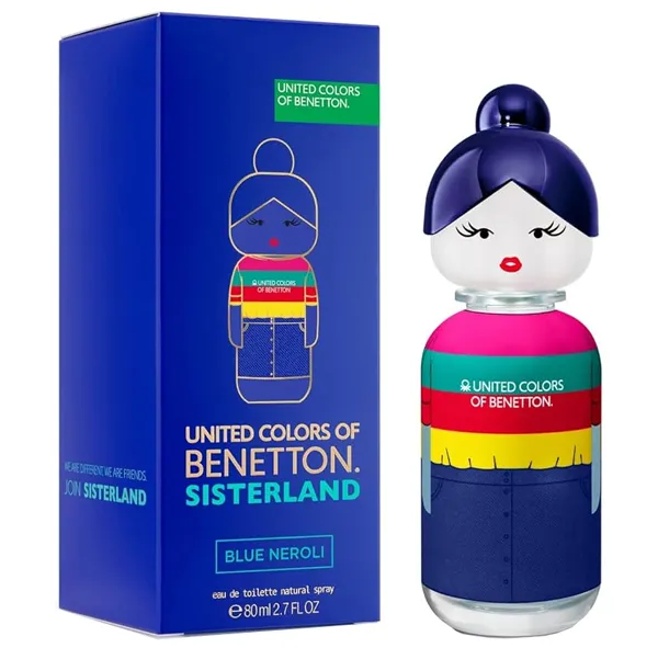 Perfume Feminino Benetton Sisterland Blue Neroli EDT 80 ml