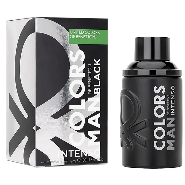 PERFUME MASCULINO BENETTON COLORS MAN BLACK INTENSO EDP 100ML (020575)