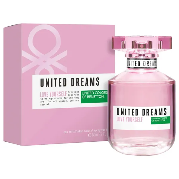 Perfume Feminino Benetton United Dreams Love Yourself EDT 80 ml