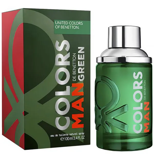 PERFUME MASCULINO BENETTON COLORS MAN GREEN EDT 100ML (011245)