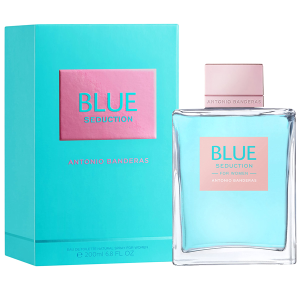 Perfume Feminino Antonio Banderas Blue Seduction EDT 200 ml