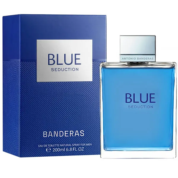 Perfume Masculino Antonio Banderas Blue Seduction EDT 200 ml