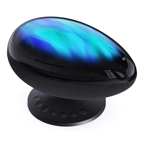 LAMPADA PROJETOR WANBO WPL11 GALAXY LIGHT EVA BLUETOOTH PRETO