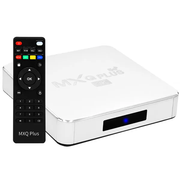 TV BOX MXQ PLUS 8K ULTRA HD 5G  (64GB+256GB) ANDROID 11.0 BRANCO