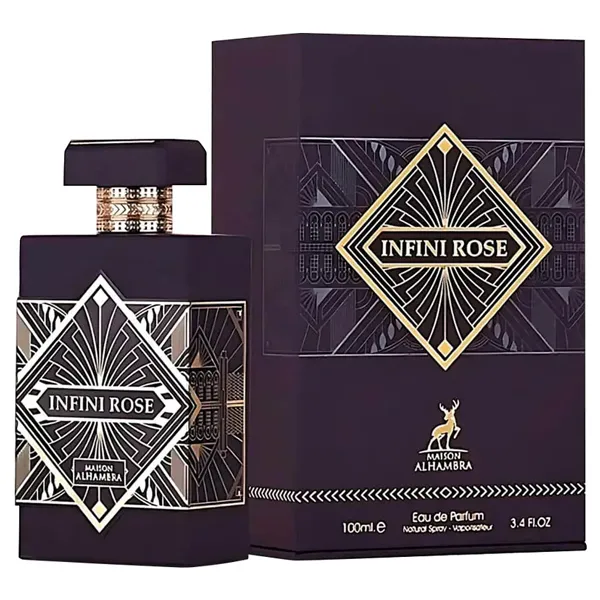 PERFUME FEMININO ARABE MAISON ALHAMBRA INFINI ROSE EDP 100ML (735435)