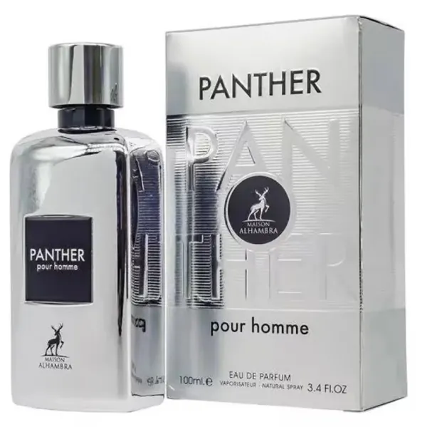 PERFUME MASCULINO ARABE MAISON ALHAMBRA PANTHER POUR HOMME EDP100(769)