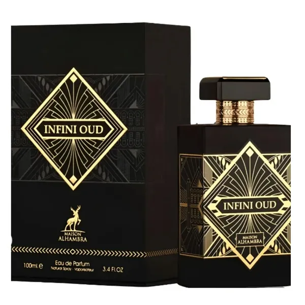 PERFUME MASCULINO ARABE MAISON ALHAMBRA INFINI OUD EDP 100ML (735428)