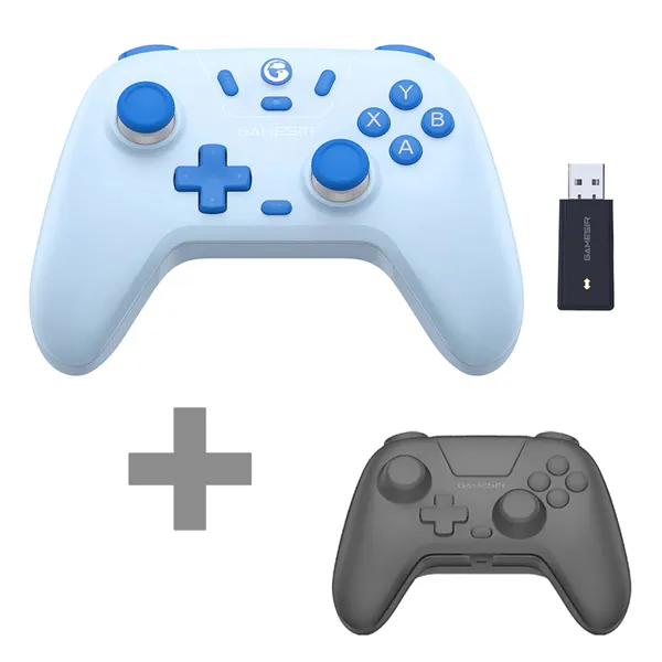 Controle Sem Fio GameSir Nova Lite T4N para PC/Steam/Nintendo/Smartphone + Case