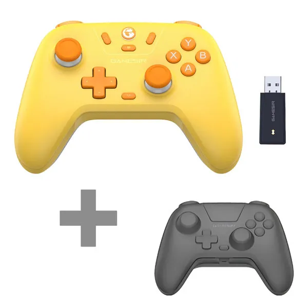 JOYSTICK GAMESIR T4N NOVA LITE PC WIRELESS AMARELO +CAPA SG