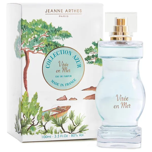 PERFUME FEMININO JEANNE ARTHES COLLECT AZUR VIREE EN MER EDP 100(50955