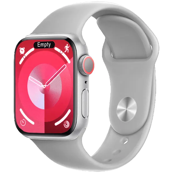 RELOGIO BLULORY GLIFO 9 2024 SMART WATCH SILVER