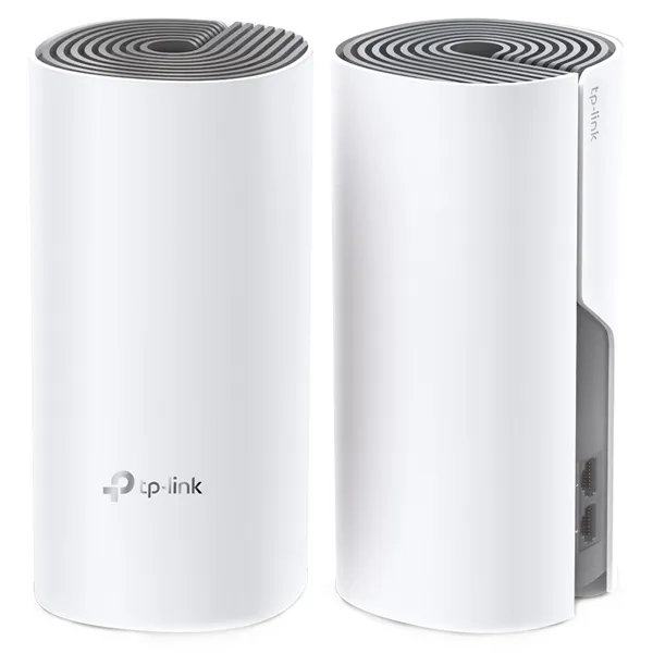 ROTEADOR TP-LINK DECO E4 (2-PACK) AC1200 300MBPS WIFI ANATEL BRANCO