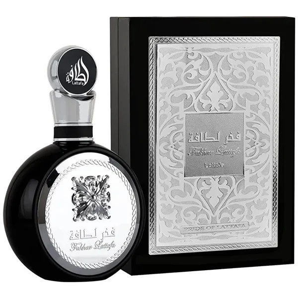 PERFUME MASCULINO ARABE LATTAFA PRIDE FAKHAR OF BLACK EDP 100ML(456058