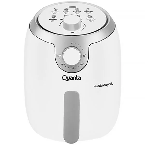 FRITADEIRA ELETRICA QUANTA QTAF230 AIR FRYER 2LTS 220V/50/60HZ BRA/SIL