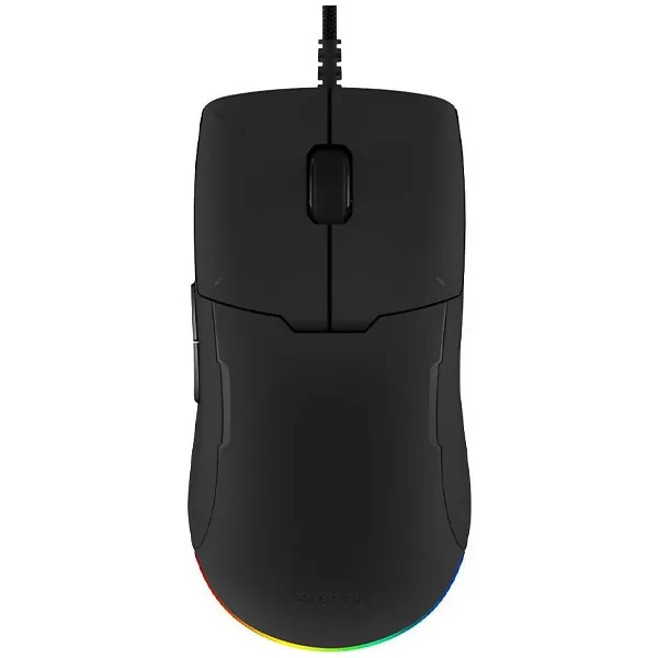 Mouse Gaming Xiaomi Lite YXSB01YM USB até 6.200 DPI com Backlight RGB - Preto